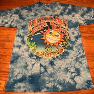 Further Summer 2011 Tie Dye Tour T-Shirt | Phil Esh, Bob Weir (Large)